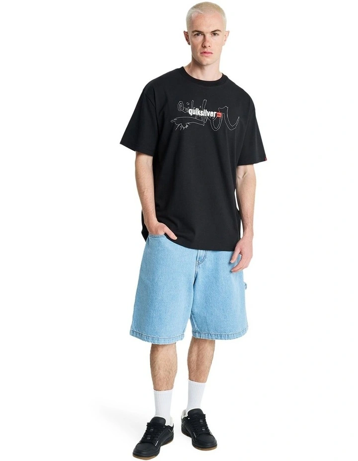 Young Gun Surge T-shirt in Black image 5