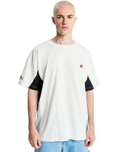 Young Gun Flux T-shirt in Snow White