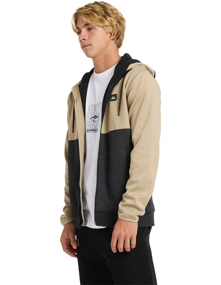 Burnz Zip Up Hoodie in Seneca Rock image 3