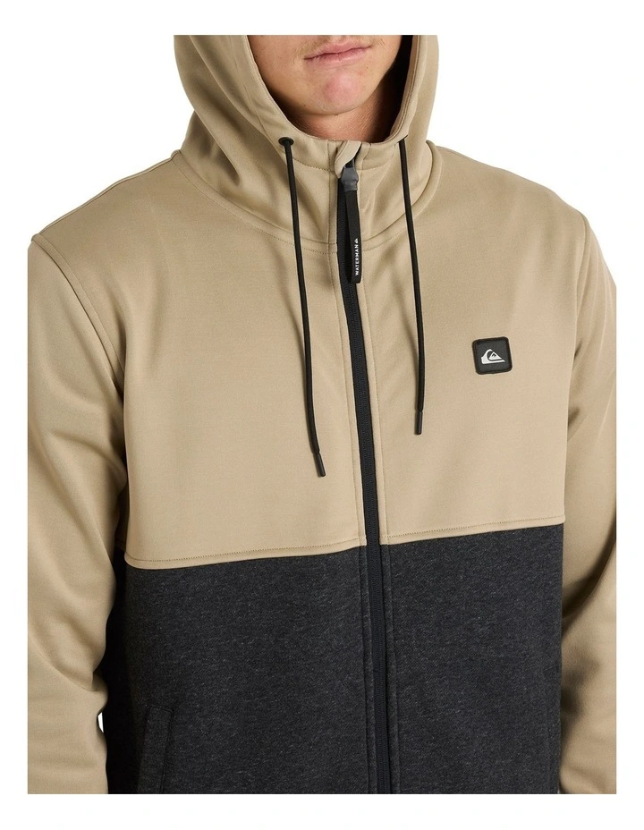 Burnz Zip Up Hoodie in Seneca Rock image 4