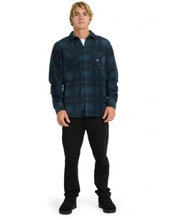 North Sea Expedition III Long Sleeve Shirt in Midnight Navy
