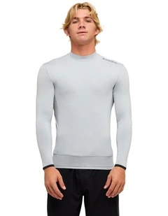Highline Long Sleeve Rash Vest Quarry