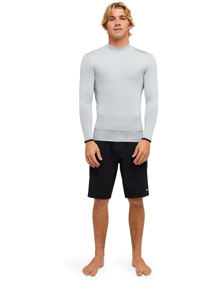 Highline Long Sleeve Rash Vest Quarry image 5