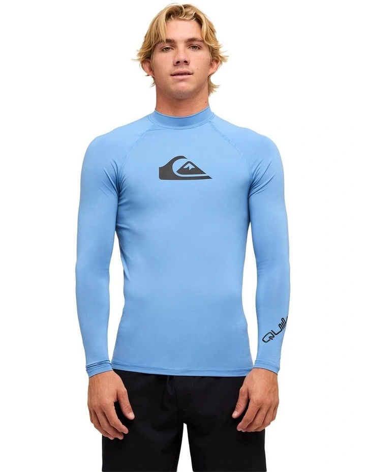 All Time Long Sleve Rash Vest Riviera image 1