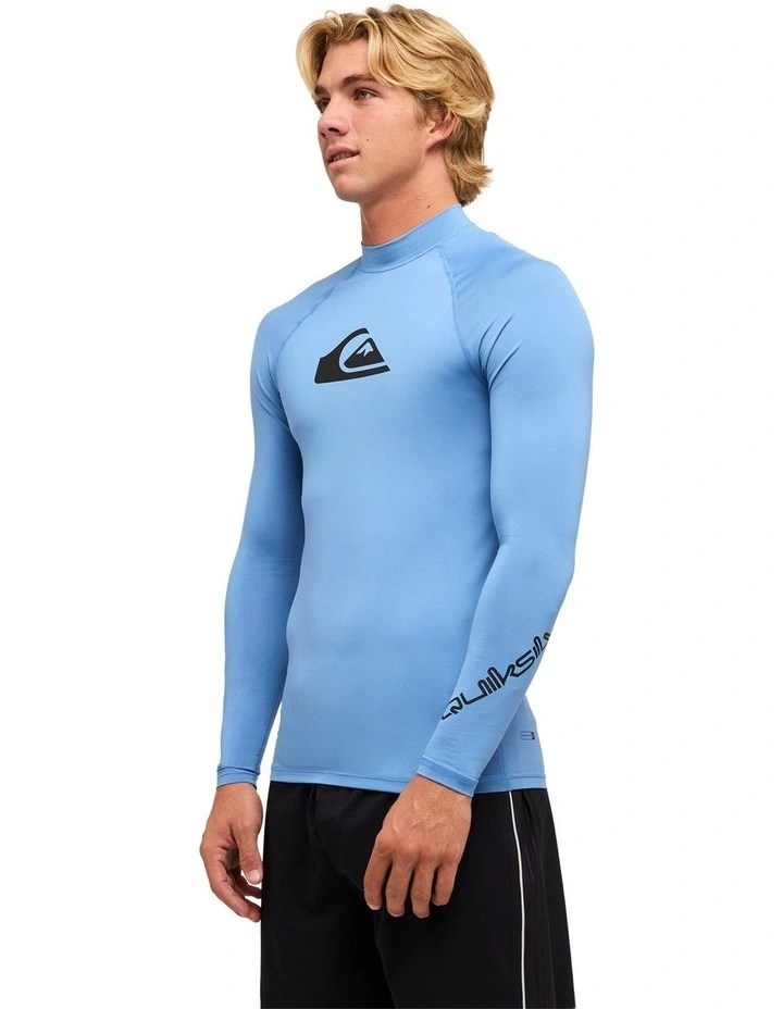 All Time Long Sleve Rash Vest Riviera image 3