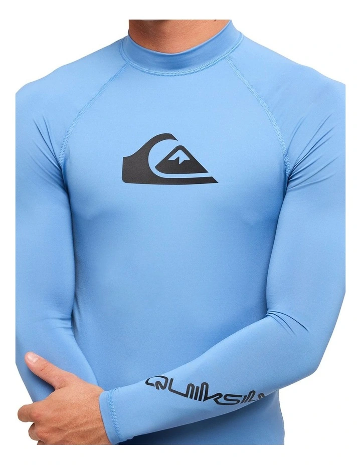 All Time Long Sleve Rash Vest Riviera image 4