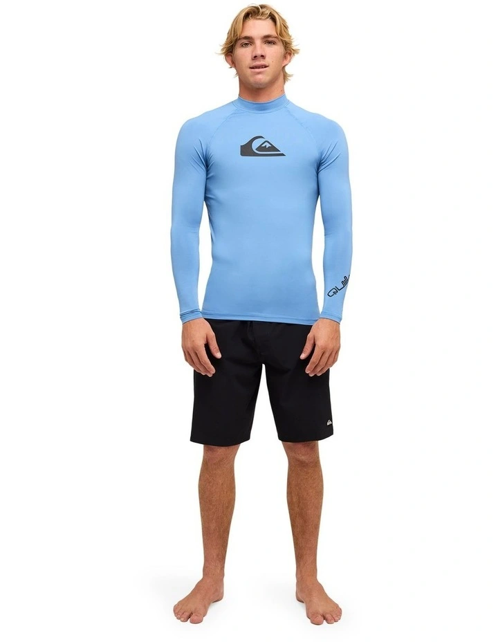 All Time Long Sleve Rash Vest Riviera image 5