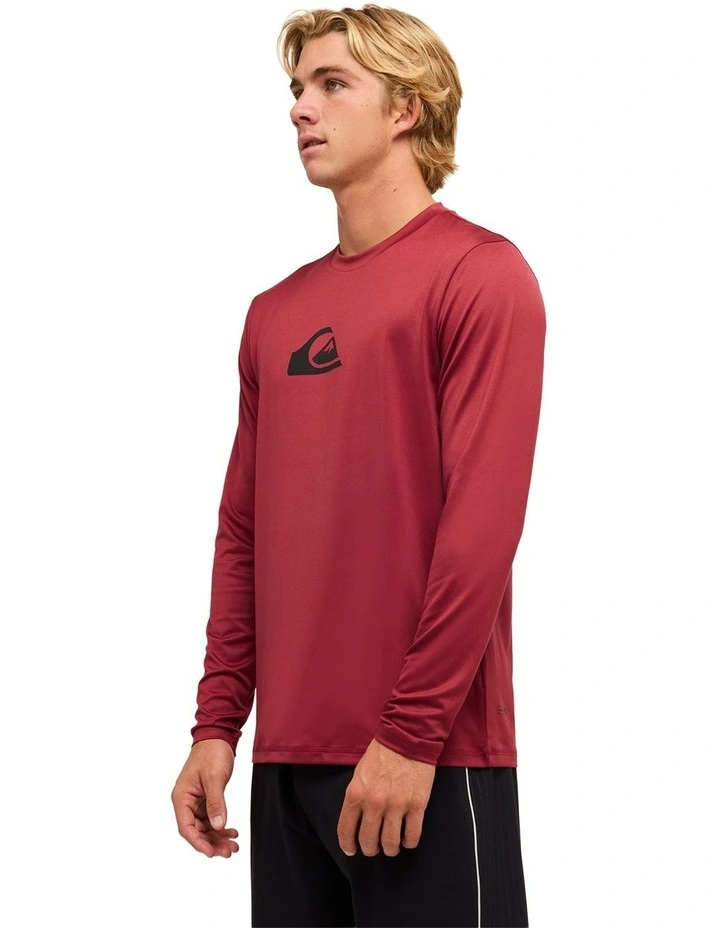 Solid Streak Surf Shirt Burnt Russet image 3