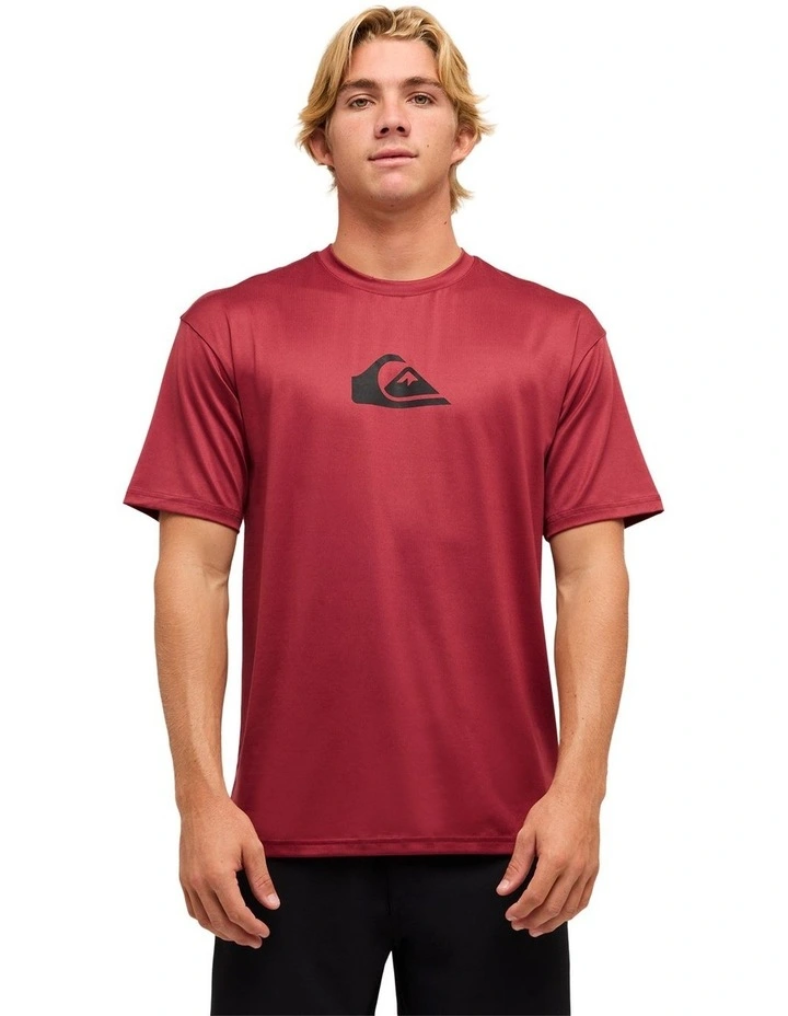 Solid Streak Surf Shirt Burnt Russet image 1