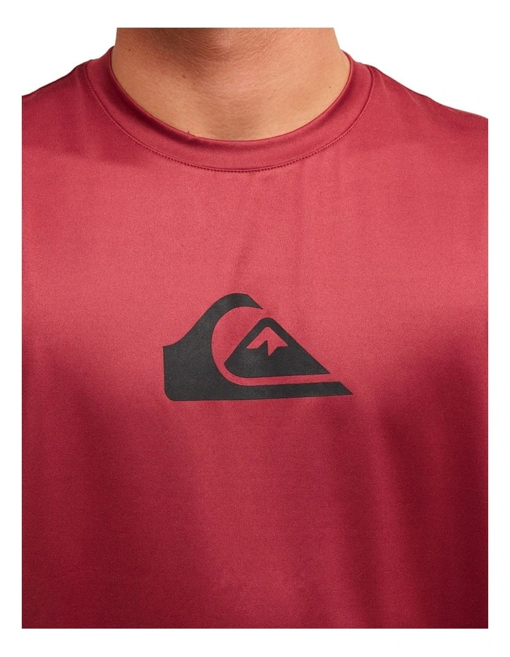 Solid Streak Surf Shirt Burnt Russet image 4