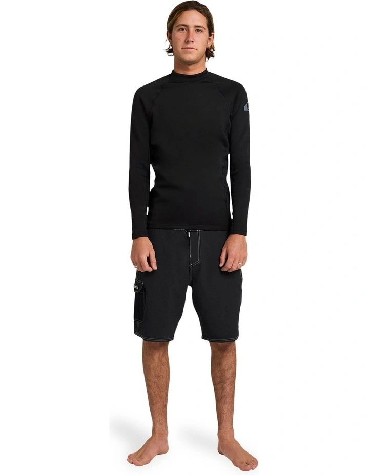 Everyday Heat Long Sleeve Rash Vest Black image 5