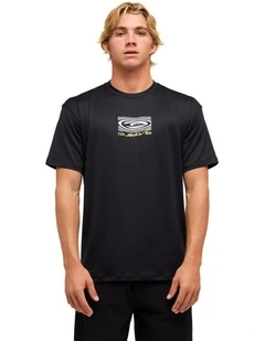 Sea Drip Surf Shirt in Black
