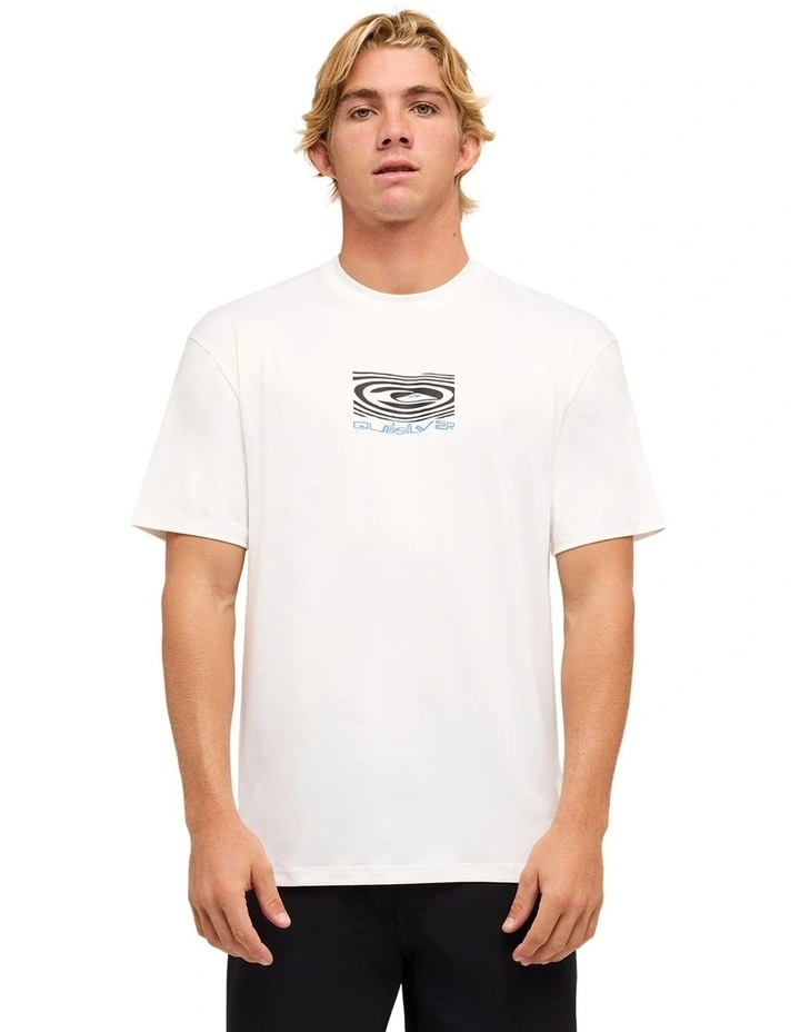 Sea Drip Surf Shirt in White image 1