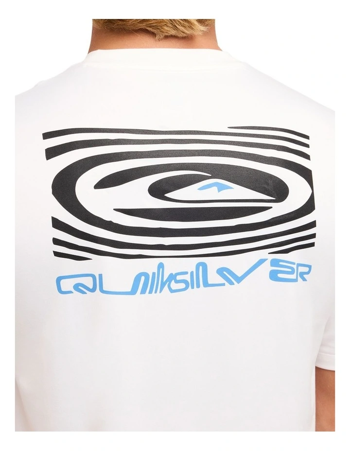 Sea Drip Surf Shirt in White image 4