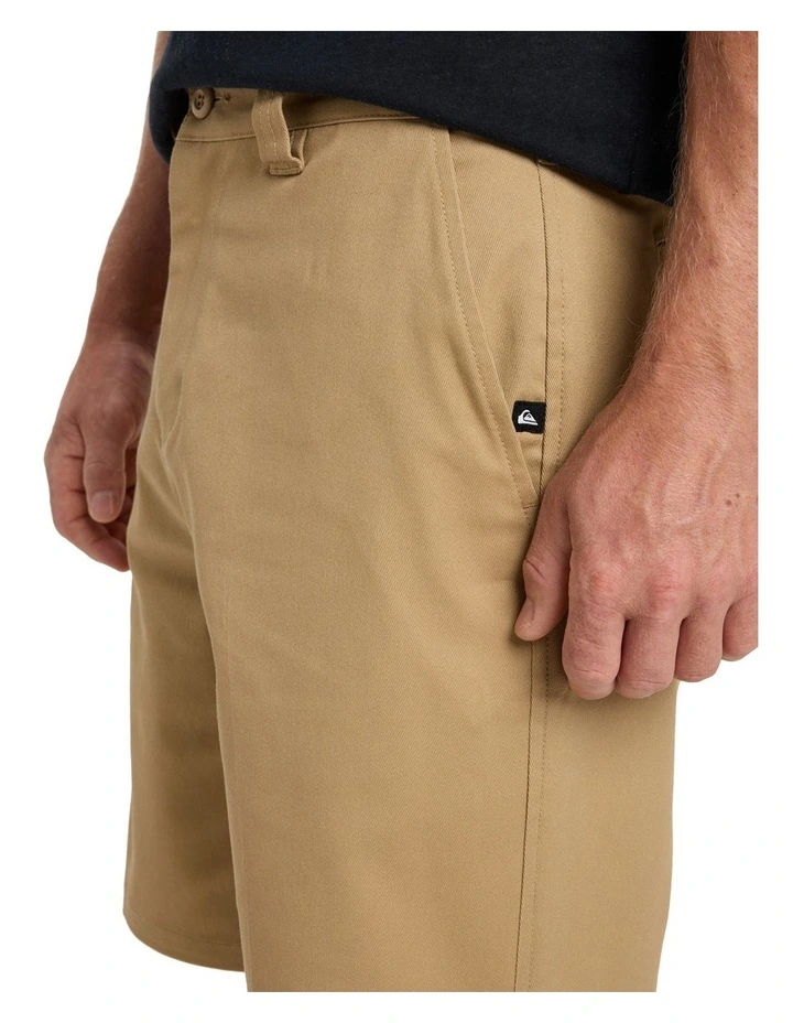 Union Regular 20 Inch Walkshorts In Khaki image 4