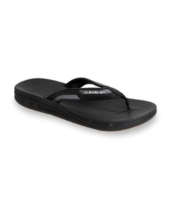 Makua Thongs in Black