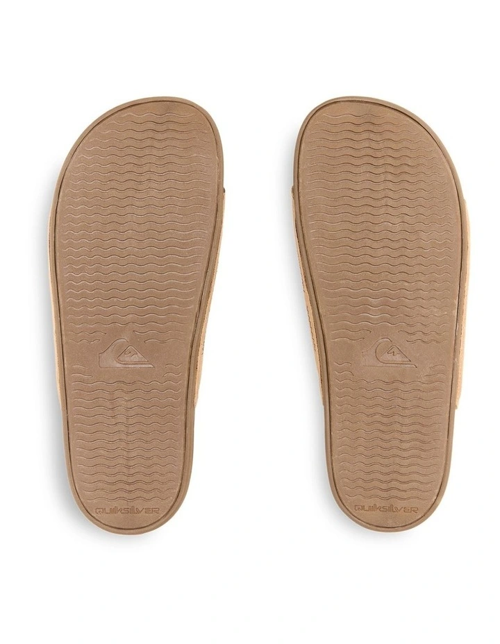 Sunset Suede Slides in Tan image 4