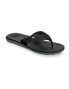 Carver Thongs in Black