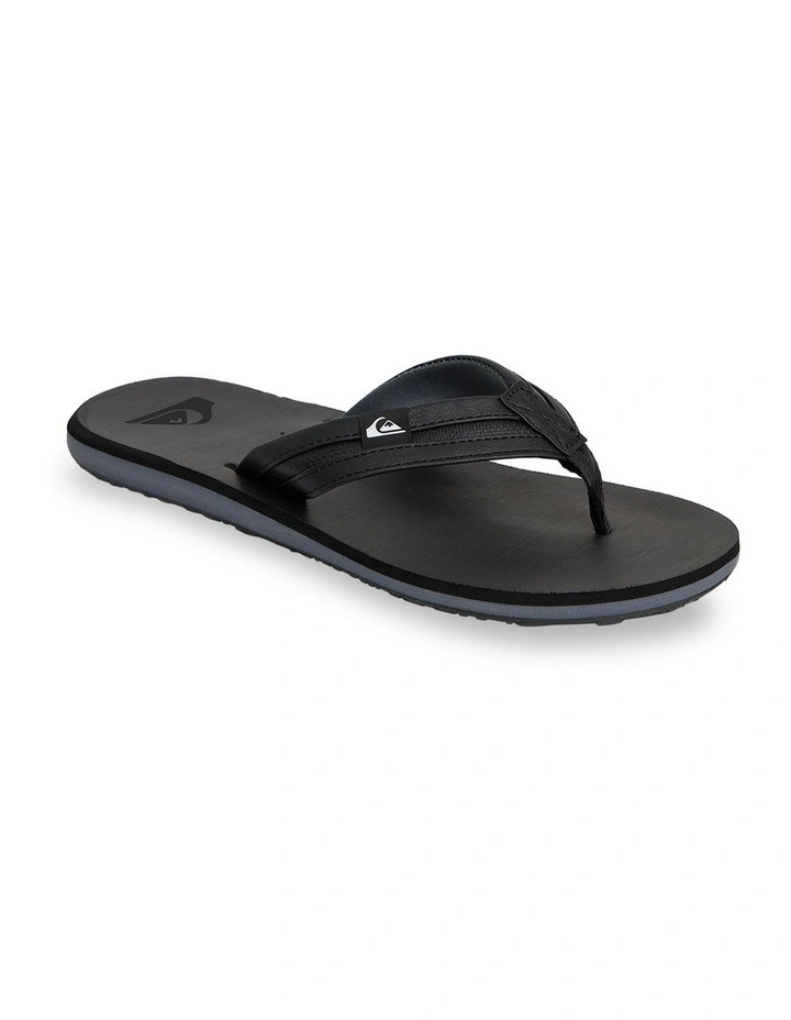 Carver Thongs in Black image 1