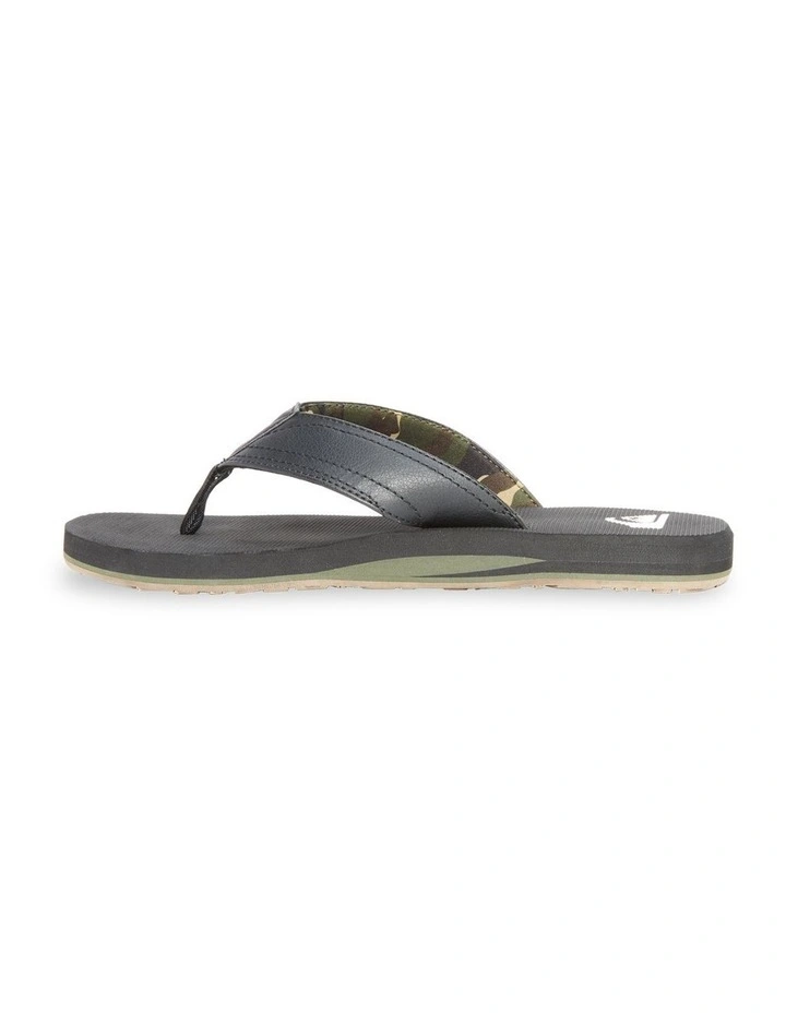 Island Oasis Thongs in Blk/Cam/Mult image 2