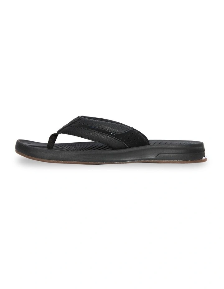 Travel Thongs in Black image 2