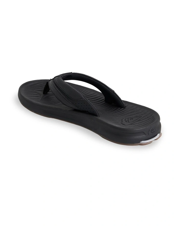 Travel Thongs in Black image 3