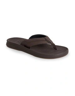 Travel Thongs in Brown