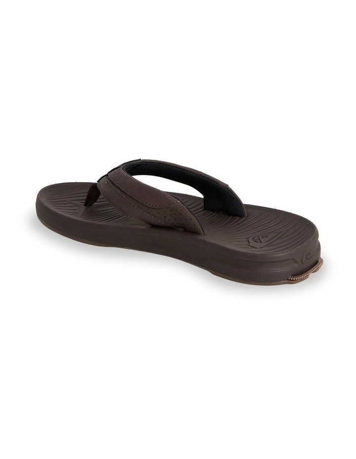 Travel Thongs in Brown image 3