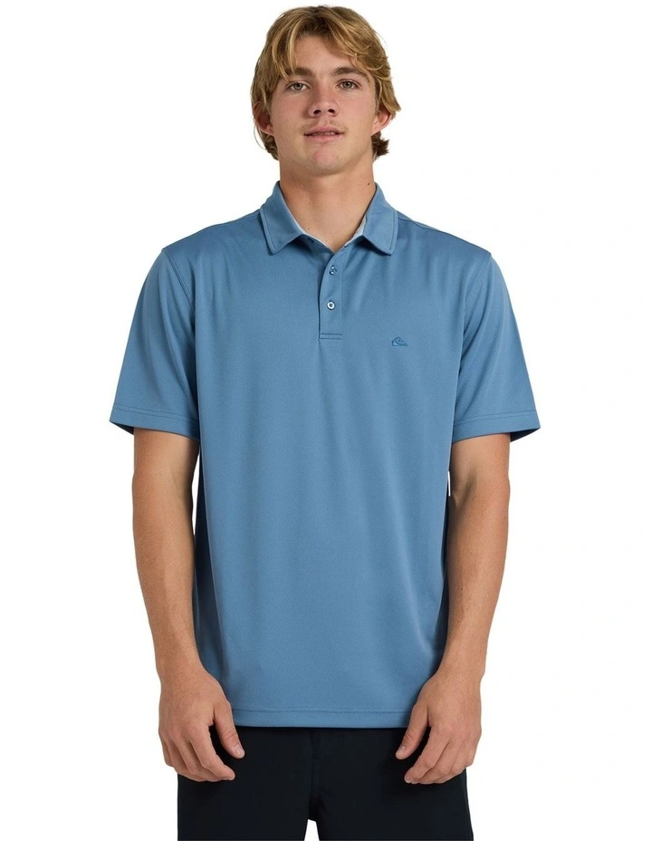 Pacific Polo Short Sleeve Shirt Coronet Blue image 1