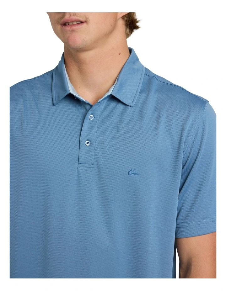 Pacific Polo Short Sleeve Shirt Coronet Blue image 4
