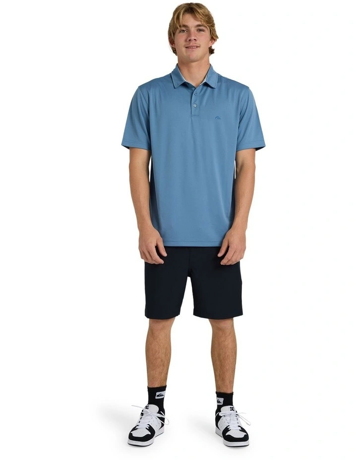 Pacific Polo Short Sleeve Shirt Coronet Blue image 5