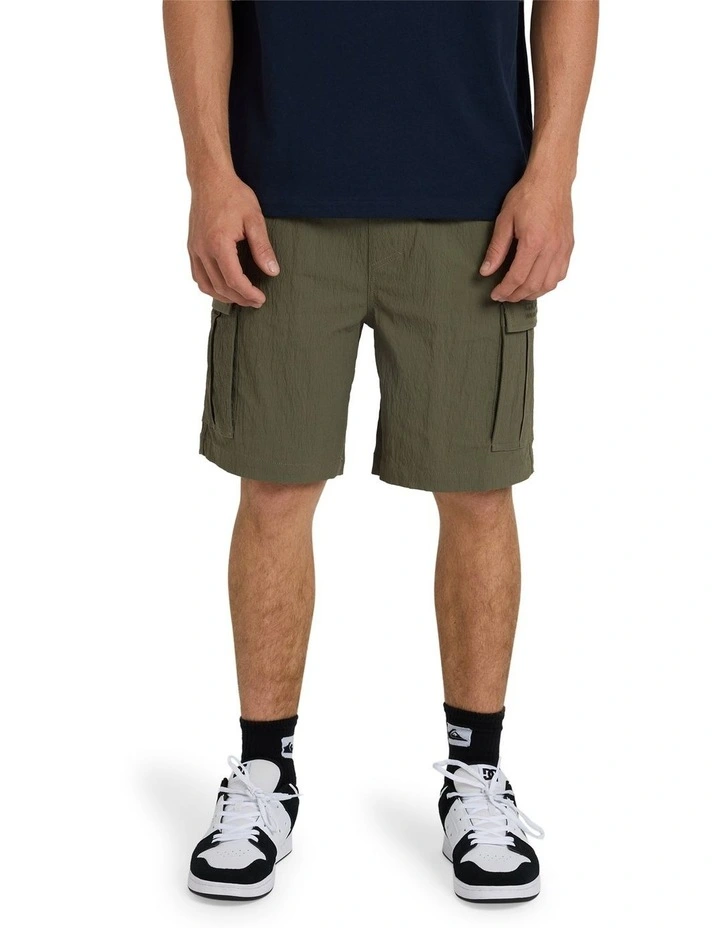 Watermans 19 Cargo Shorts Black Olive image 1