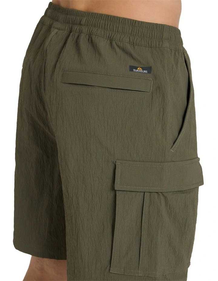 Watermans 19 Cargo Shorts Black Olive image 4