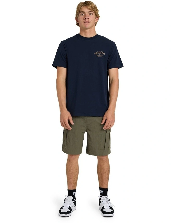 Watermans 19 Cargo Shorts Black Olive image 5