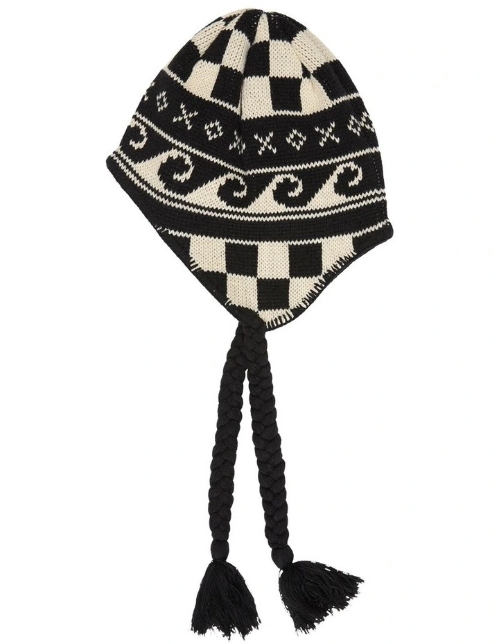 Peru Beanie Black image 2