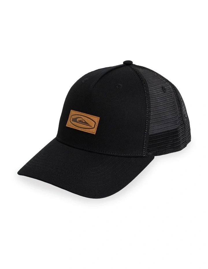 Decades Cotton Patch Trucker Cap Black image 1