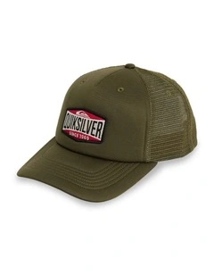 Decades Foam Trucker Cap Grape Leaf