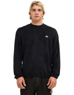 Warm Up Crew Jumper Black