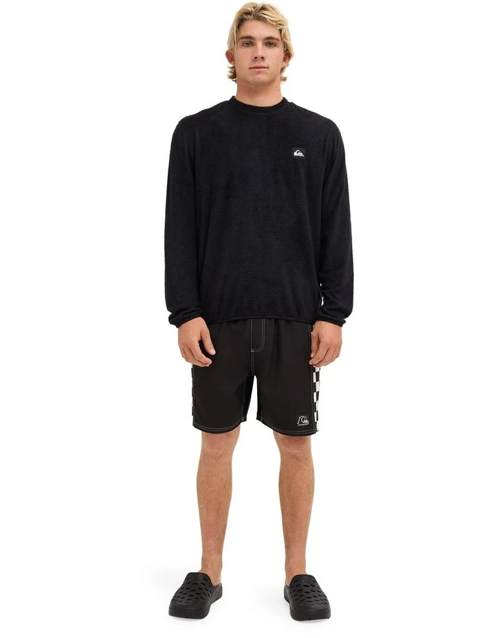 Warm Up Crew Jumper Black image 5