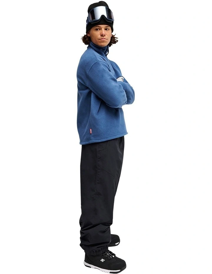 YG Cruz Polar Half Zip Fleece Dark Denim image 5