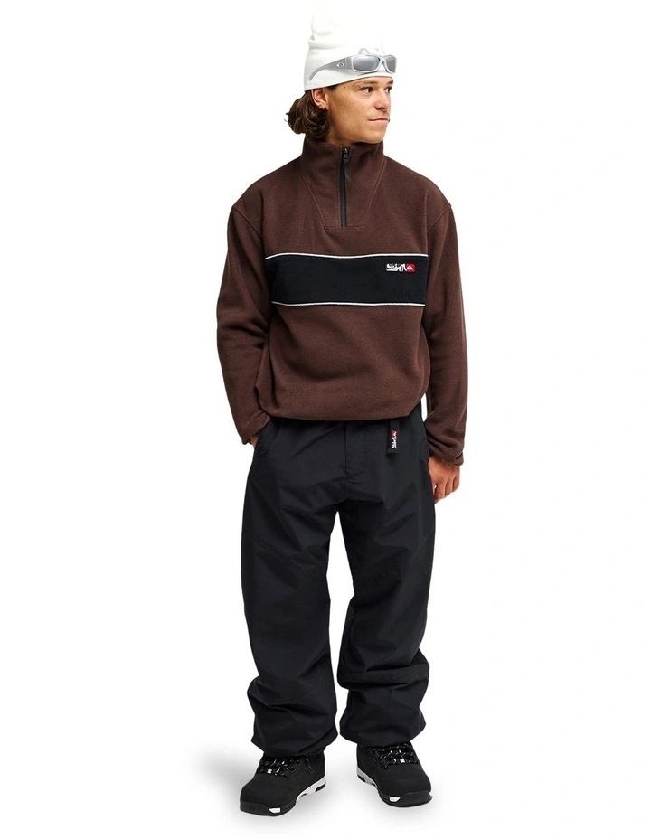YG Cruz Polar Half Zip Fleece Java image 5