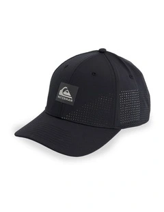 Perf Turf Snapback Cap Black