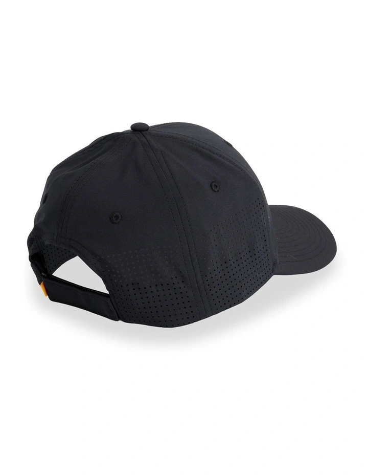 Perf Turf Snapback Cap Black image 2