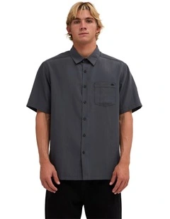 Centinela Short Sleeve Shirt In Iron Gate