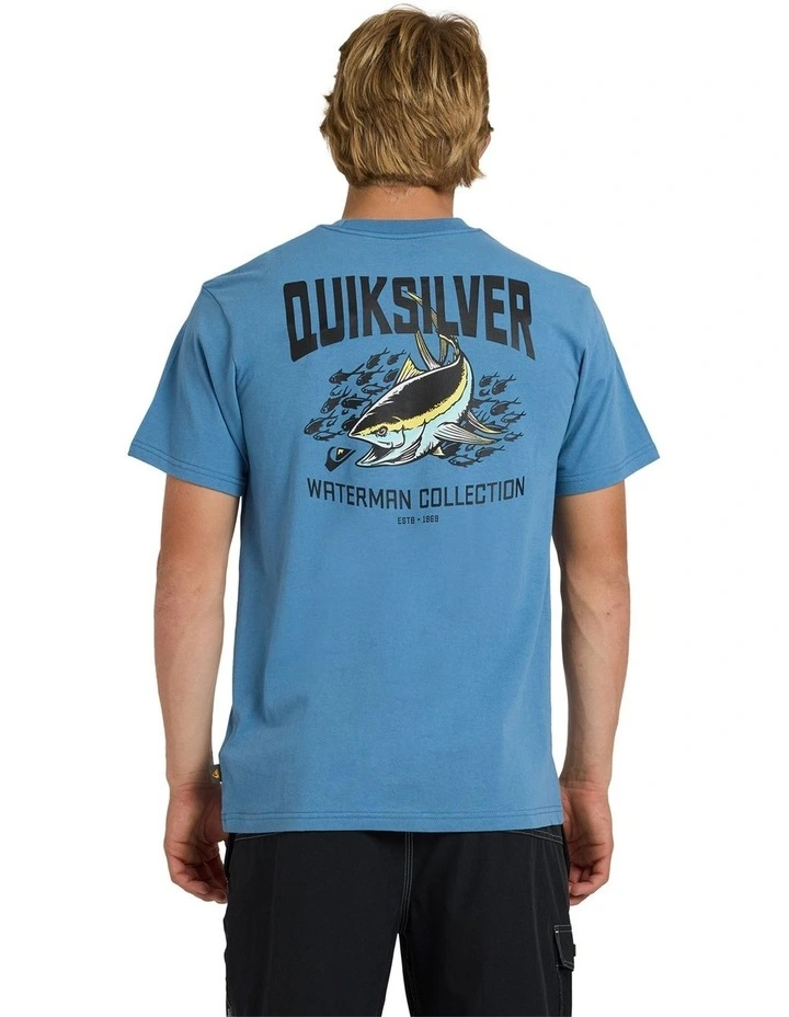 Strike MiT-Shirtion T-Shirt In Coronet Blue image 2