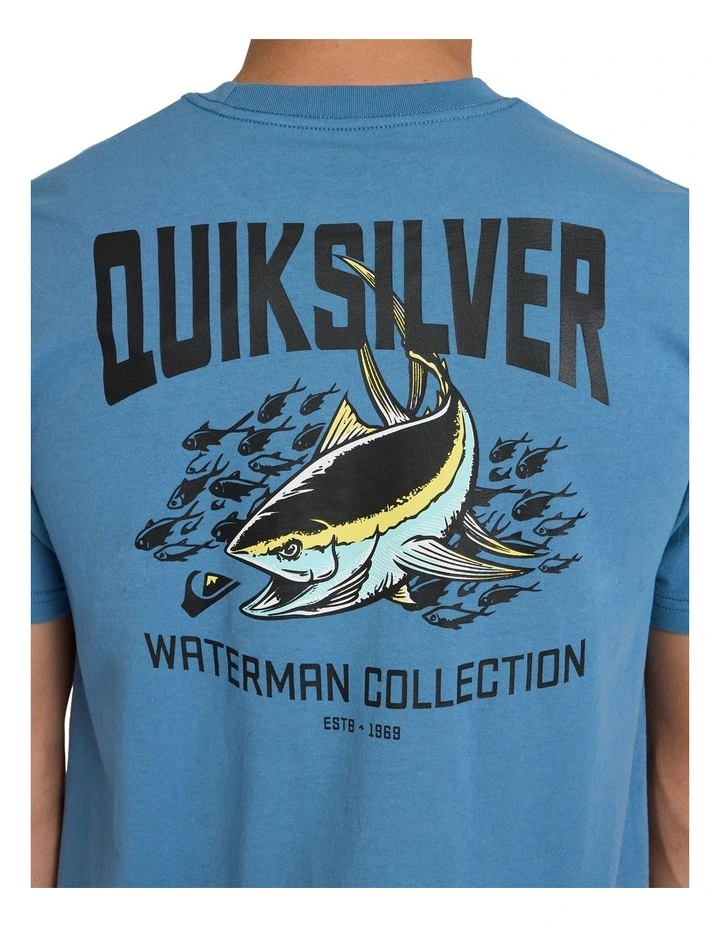 Strike MiT-Shirtion T-Shirt In Coronet Blue image 4