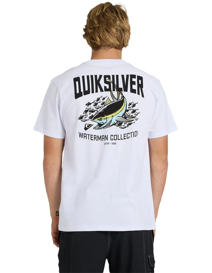 Strike MiT-Shirtion T-Shirt In White image 2