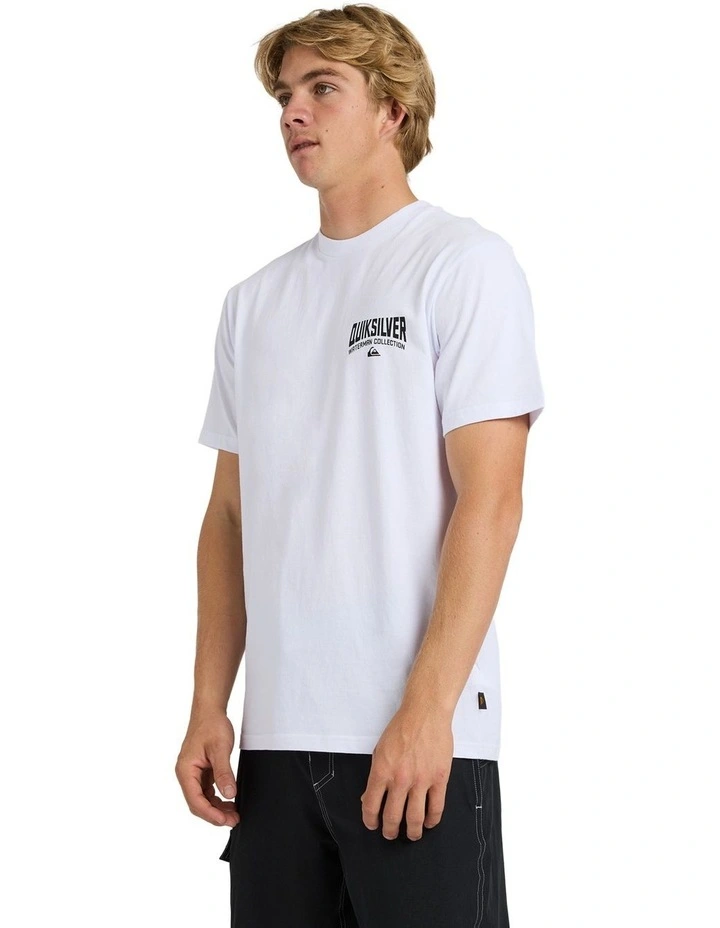 Strike MiT-Shirtion T-Shirt In White image 3