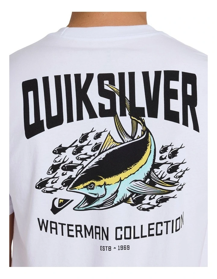 Strike MiT-Shirtion T-Shirt In White image 4