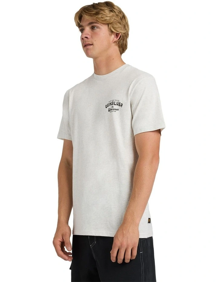 Skipper T-Shirt In Light Grey Heather image 3